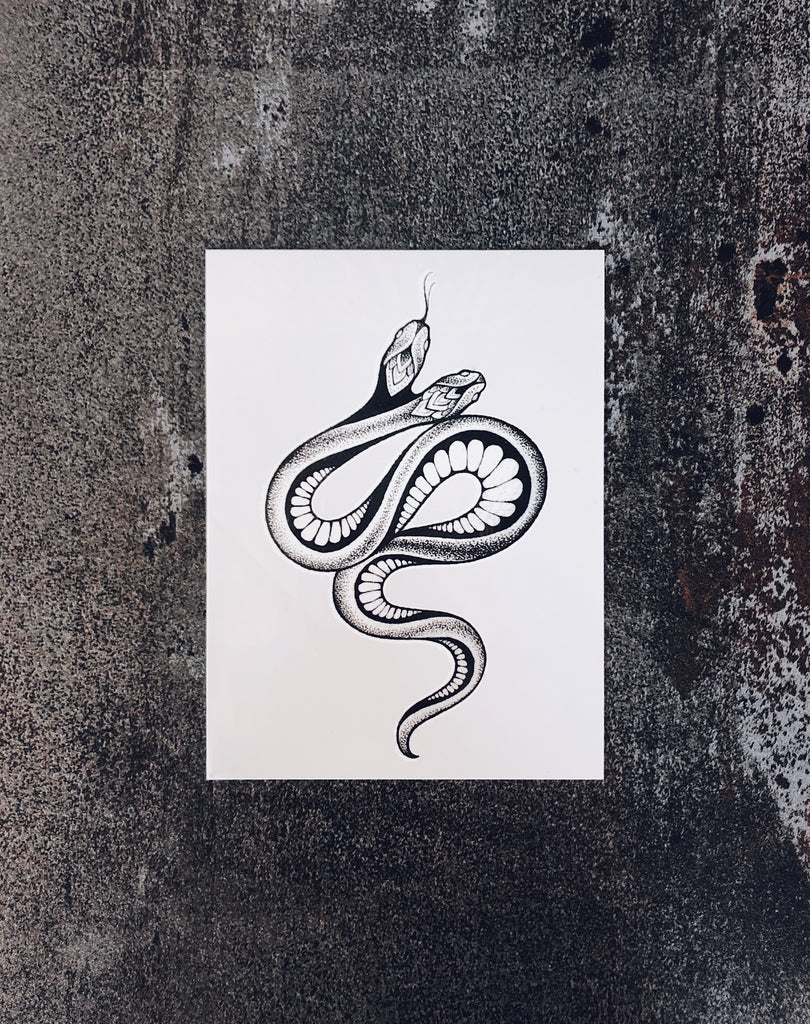 Tattoo "Snake"