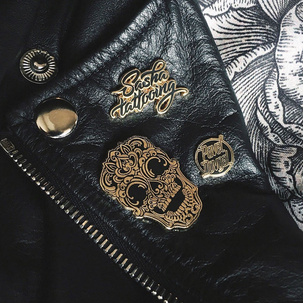 Sashatattooing Logo Pin