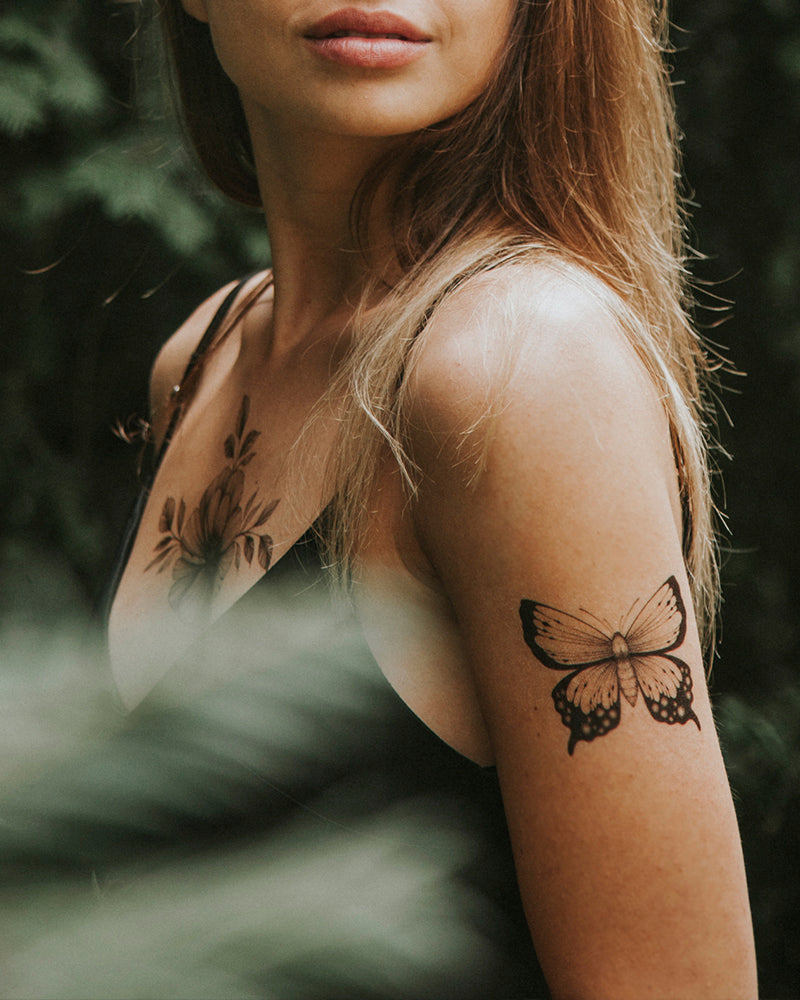 Tattoo "Butterfly set"