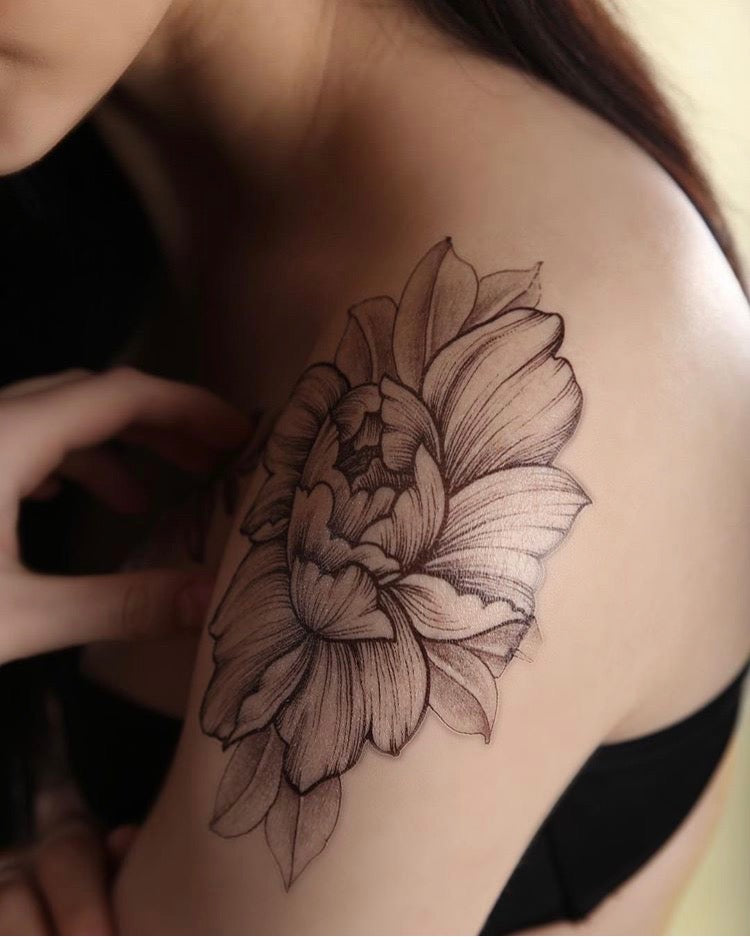 Tattoo "Two Flowers"